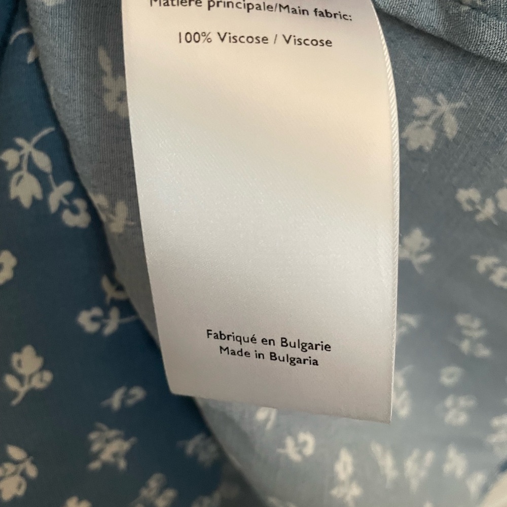 Sezane Pomme Blouse Size 38 (US 6) - Picture 7 of 7